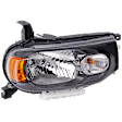 Passenger Side Headlight, with Bulb, Halogen, Clear Lens