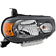 Passenger Side Headlight, with Bulb, Halogen, Clear Lens, CAPA Certified