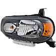Driver Side Headlight, with Bulb, Halogen, Clear Lens