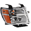 Passenger Side Headlight, with Bulb, Halogen, Clear Lens