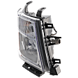 Passenger Side Headlight, with Bulb, Halogen, Clear Lens