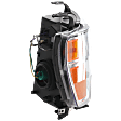 Passenger Side Headlight, with Bulb, Halogen, Clear Lens