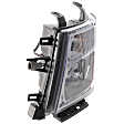 Driver Side Headlight, with Bulb, Halogen, Clear Lens