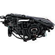 Passenger Side Headlight, with Bulb, Halogen, (SL Model, Without Premium Package)/(S, SV Models)
