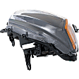 Passenger Side Headlight, with Bulb, Halogen, (SL Model, Without Premium Package)/(S, SV Models)