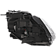Driver Side Headlight, with Bulb, Halogen, (SL Model, Without Premium Package)/(S, SV Models), CAPA CERTIFIED