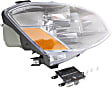 Passenger Side Headlight, with Bulb, HID/Xenon, with HID bulb and ballast
