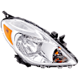2012-2014 Nissan Versa - Passenger Side Headlight, with Bulb, Halogen, Clear Lens, 4 Cyl., 1.6L Engine