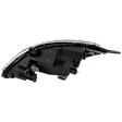 Passenger Side Headlight, with Bulb, Halogen, Clear Lens, 4 Cyl., 1.6L Engine, CAPA Certified
