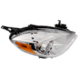 Passenger Side Headlight, with Bulb, Halogen, Clear Lens, 4 Cyl., 1.6L Engine, CAPA Certified