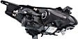 Driver Side Headlight, with Bulb, HID/Xenon, with HID bulb and ballast, SR Model