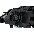 Passenger Side Headlight, with Bulb, Halogen, Sedan