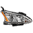 Passenger Side Headlight, with Bulb, Halogen, Clear Lens, 4 Cyl., 1.8L Engine