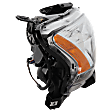Passenger Side Headlight, with Bulb, Halogen, Clear Lens, 4 Cyl., 1.8L Engine