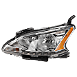 Driver Side Headlight, with Bulb, Halogen, Clear Lens, 4 Cyl., 1.8L Engine