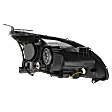 Driver Side Headlight, with Bulb, Halogen, Clear Lens, 4 Cyl., 1.8L Engine