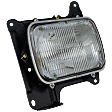 Passenger Side Headlight, with Bulb, Halogen, Sealed Beam