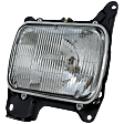 Passenger Side Headlight, with Bulb, Halogen, Sealed Beam