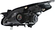 Passenger Side Headlight, without Bulb, HID/Xenon, SR Model, Sedan