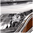 2013-2016 Nissan Pathfinder - Driver Side Headlight, with Bulb, Halogen, Clear Lens