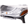 2013-2016 Nissan Pathfinder - Driver Side Headlight, with Bulb, Halogen, Clear Lens