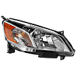 Passenger Side Headlight, with Bulb, Halogen, Clear Lens, 4 Cyl., 2.0L Engine, CAPA Certified