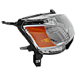 Passenger Side Headlight, with Bulb, Halogen, Clear Lens, 4 Cyl., 2.0L Engine, CAPA Certified