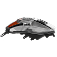 Driver Side Headlight, with Bulb, Halogen, Clear Lens, 4 Cyl., 2.0L Engine