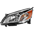 Driver Side Headlight, with Bulb, Halogen, Clear Lens, 4 Cyl., 2.0L Engine, CAPA Certified