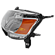 Driver Side Headlight, with Bulb, Halogen, Clear Lens, 4 Cyl., 2.0L Engine, CAPA Certified