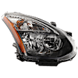 Passenger Side Headlight, with Bulb, Halogen, Clear Lens, Black Interior, S Model, 4 Cyl., 2.5L Engine