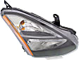 Passenger Side Headlight, with Bulb, Halogen, Clear Lens, Black Interior, S Model, 4 Cyl., 2.5L Engine
