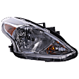 2015-2019 Nissan Versa - Passenger Side Headlight, with Bulb, Halogen, Clear Lens, 4 Cyl., 1.6L Engine