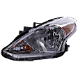 2018 Nissan Versa - Driver Side Halogen Headlight, With bulb(s), OE Replacement, CAPA Certified