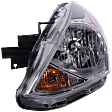 2018 Nissan Versa - Driver Side Halogen Headlight, With bulb(s), OE Replacement, CAPA Certified