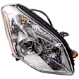 Passenger Side Headlight, with Bulb, Halogen, Clear Lens, 6 Cyl., 3.5L Engine