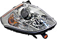 Driver Side Headlight, with Bulb, Halogen, Clear Lens, 6 Cyl., 3.5L Engine