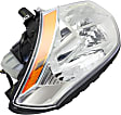 Driver Side Headlight, with Bulb, Halogen, Clear Lens, 6 Cyl., 3.5L Engine