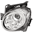 2015-2017 Nissan Juke - Driver Side Headlight, with Bulb, Halogen, Clear Lens, 4 Cyl., 1.6L Engine