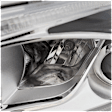 Driver Side Halogen Headlight, With bulb(s), OE Replacement