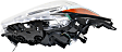Driver Side Headlight, with Bulb, LED, Clear Lens, 6 Cyl., 3.5L Engine