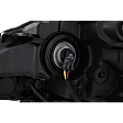 Passenger Side Headlight, with Bulb, Halogen, Clear Lens