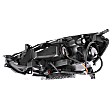 Passenger Side Headlight, with Bulb, Halogen, Clear Lens