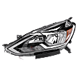 Driver Side Headlight, with Bulb, Halogen, Clear Lens, CAPA Certified