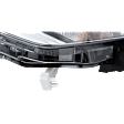 Driver Side Headlight, with Bulb, Halogen, Clear Lens, CAPA Certified