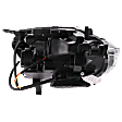 Driver Side Headlight, with Bulb, Halogen, Clear Lens, CAPA Certified