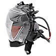 Driver Side Headlight, with Bulb, Halogen, Clear Lens, CAPA Certified