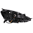 Driver Side Headlight, with Bulb, Halogen, Clear Lens, CAPA Certified