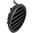 Front, Passenger Side Fog Light Cover, Black, 8 Cyl., 5.6L Engine