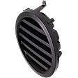 Front, Driver Side Fog Light Cover, Black, 8 Cyl., 5.6L Engine